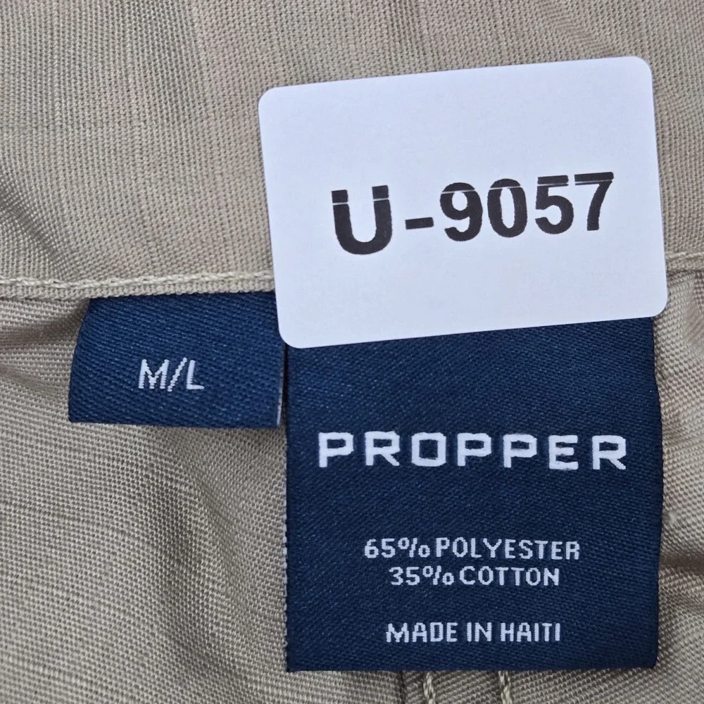 Propper Men‎ Pants M/L Brown Cargo Ripstop F520138250 BDU Trouser NWT